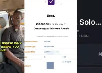 “Good people still exist”- Nigerians raise millions for viral bus driver in Asherkine’s video