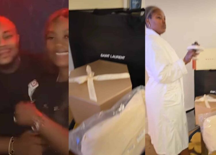 “I am a living proof that God still exist” – Pero Osaiyemi declares as her lover surprises her on her birthday (Video)