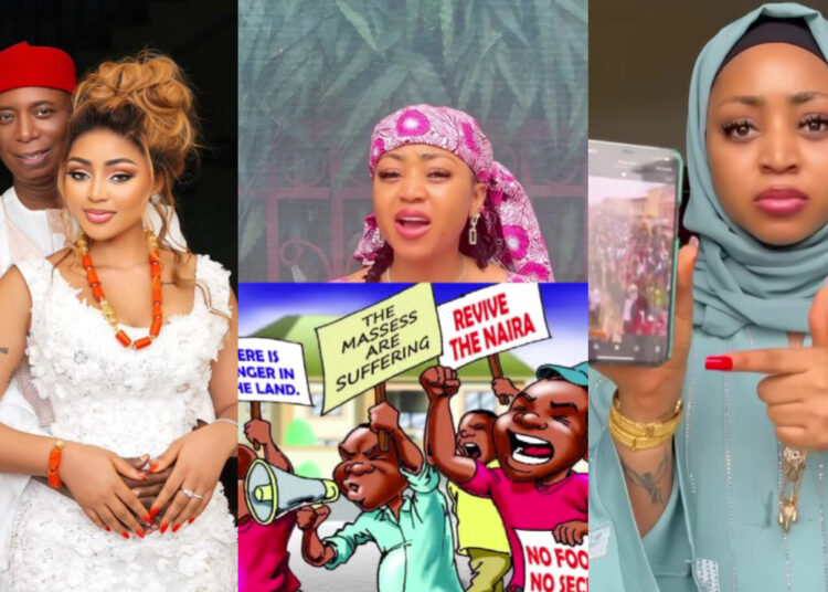 Ned Nwoko Commends Wife Regina Daniels for Speaking Out on Nationwide Protest