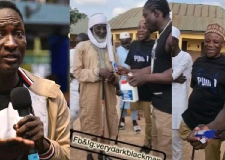 Prophet Jeremiah Had enough critics with verydarkman as he shows video proof to defend his miracle products experiment