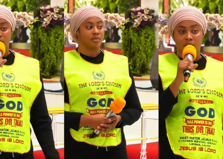 A Chosen Lady Went Viral Again After She Gives Her Uplifting Testimony In Church 