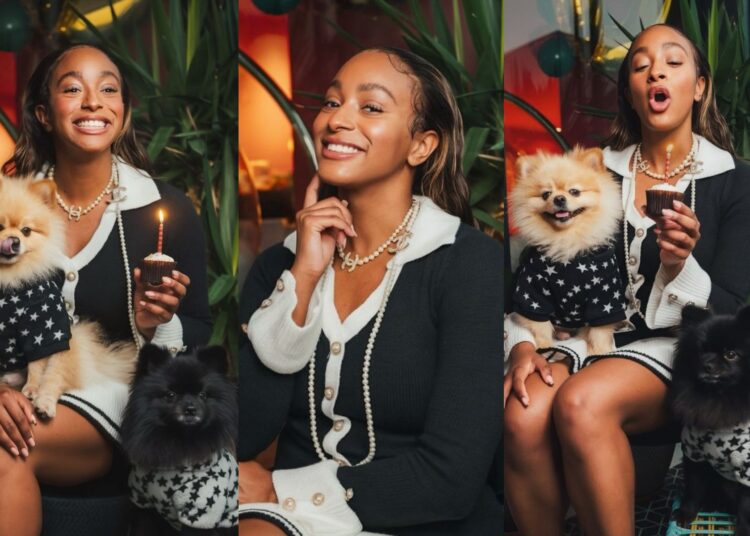 “Happy Birthday Cuppy”- DJ Cuppy Turns 32, Celebrates with Adorable Photos with Her Dogs