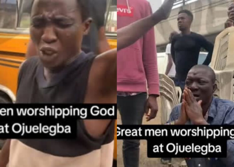 Egbon Adugbo Emotional Moment’s Giving Their Life to Christ at Ojuelegba, Lagos