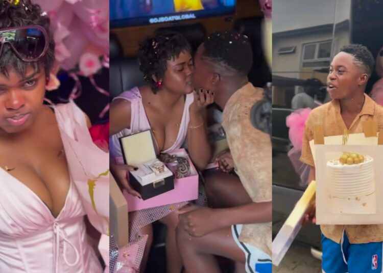 “I will never forget this day; I love you till infinity thank you”- Jadrolita overwhelmed with emotion as Peller surprises her with luxurious gifts on her 23rd Birthday